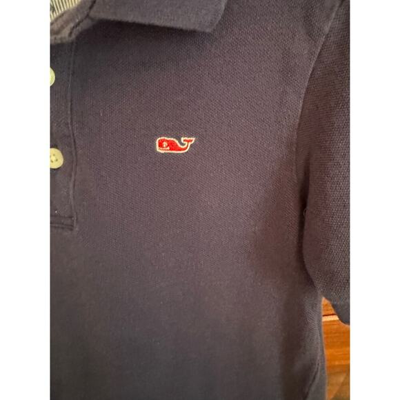 Vineyard vines for Target navy blue pique short sleeve polo size 4/5 - Picture 3 of 5